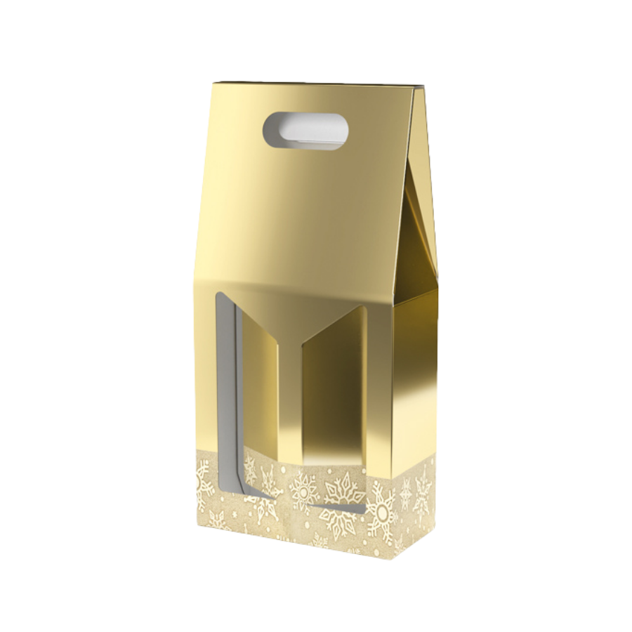 botellero-glitter-oro-copos-nieve-2-botellas